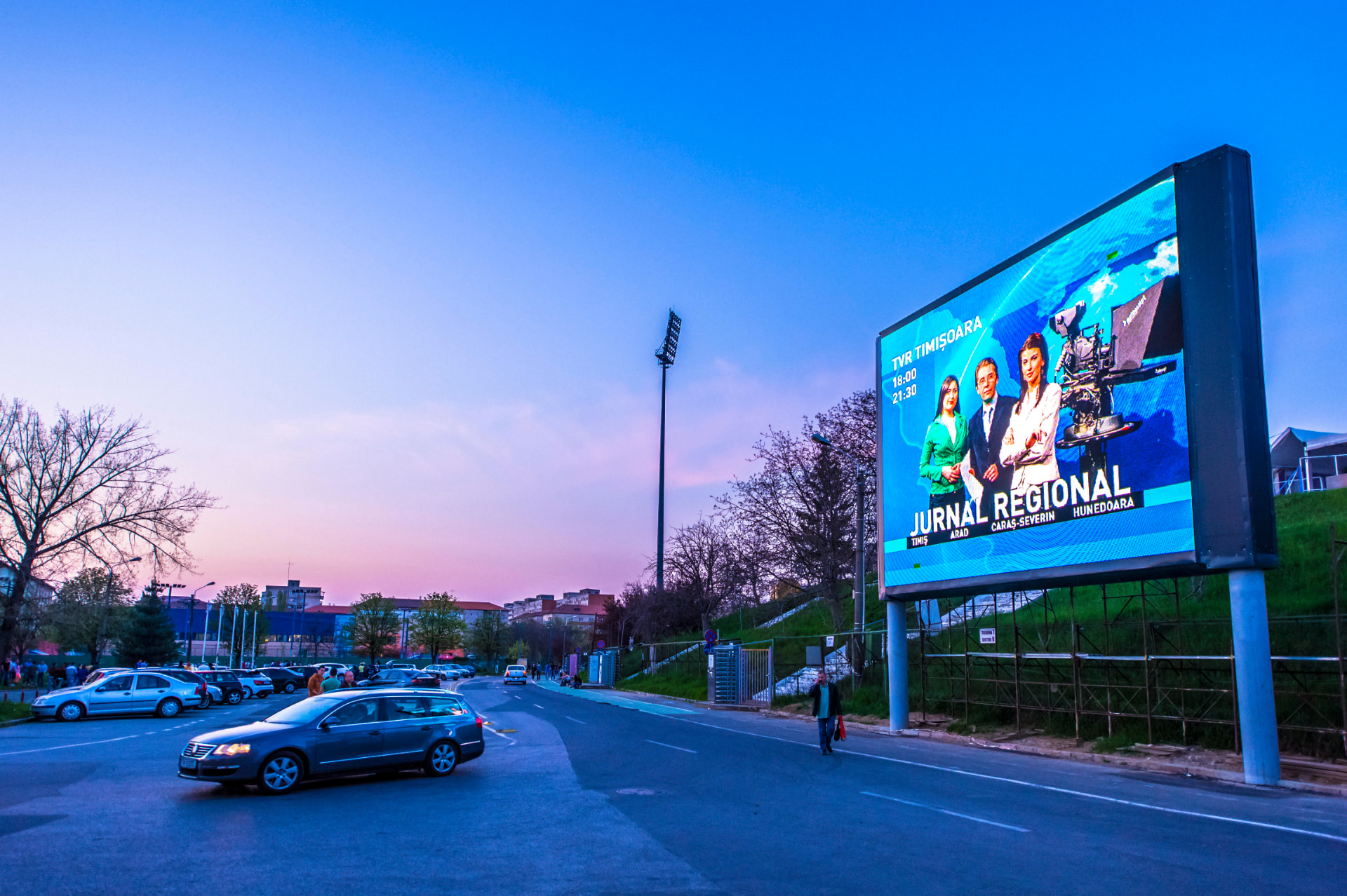 Ecran stadion ACS Politehnica