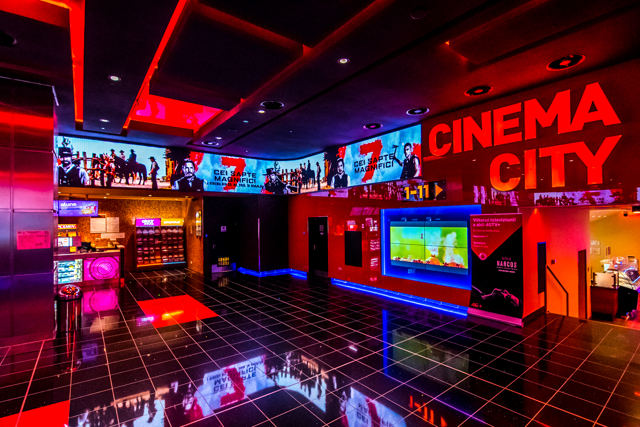 Ecran LED Pro Led Show instalat la Cinema City