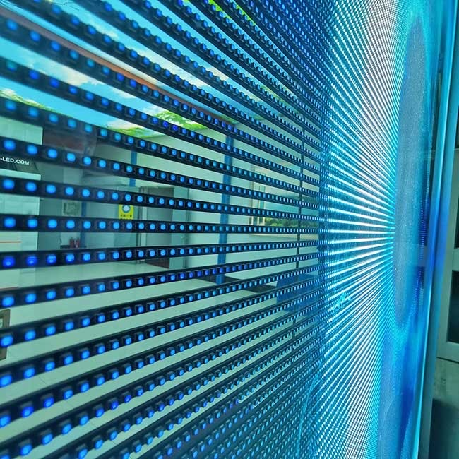 Ecrane mesh / curtain LED