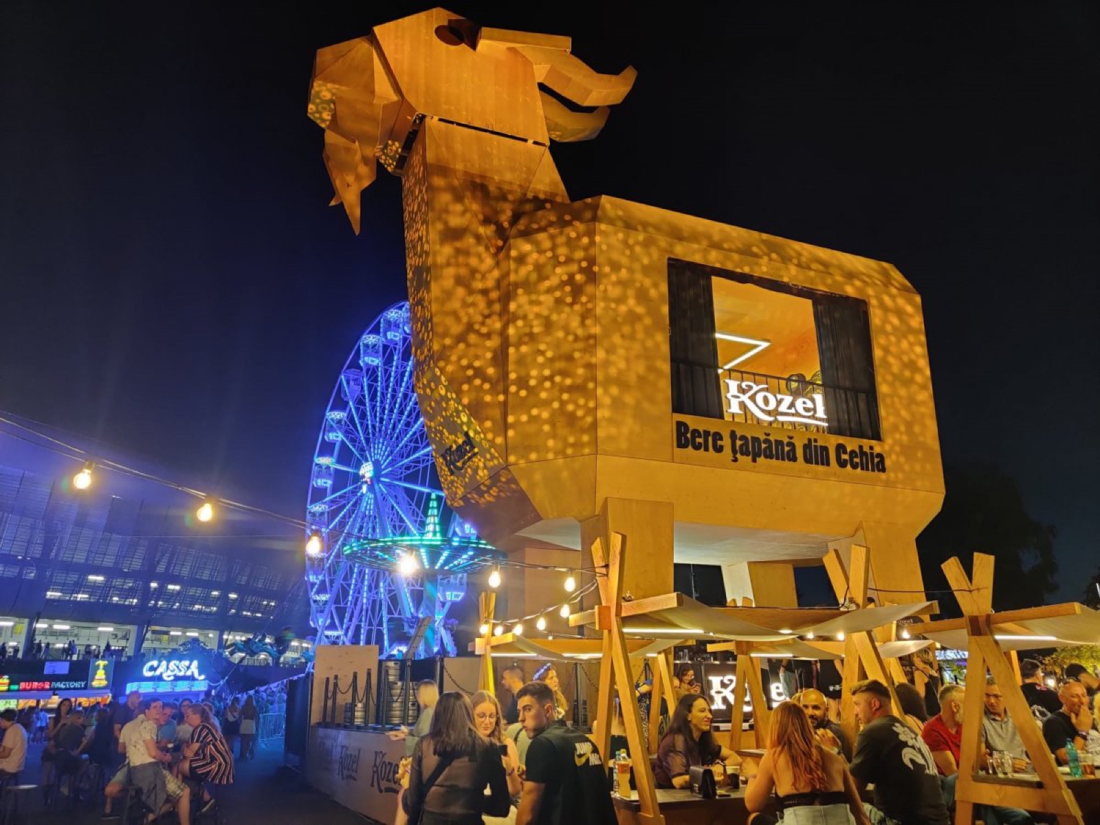 Structură Kozel Untold Cluj-Napoca