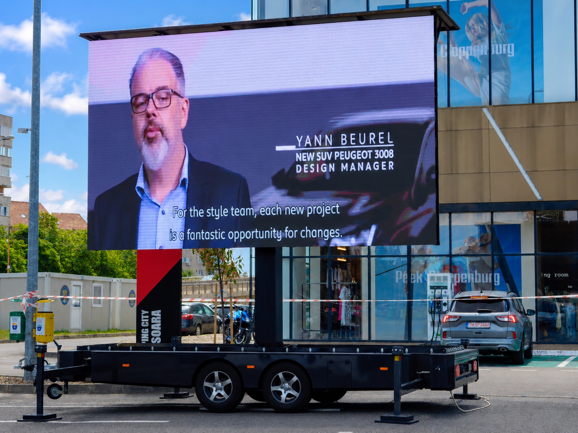 Trailer LED Pro Led Show — campanie Peugeot